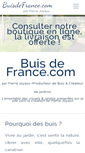 Mobile Screenshot of buisdefrance.com